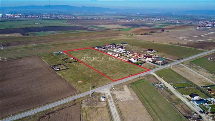 Teren intravilan 18.200mp, cu PUZ si PUD, ideal constructi case, Bod, Brasov. - 4