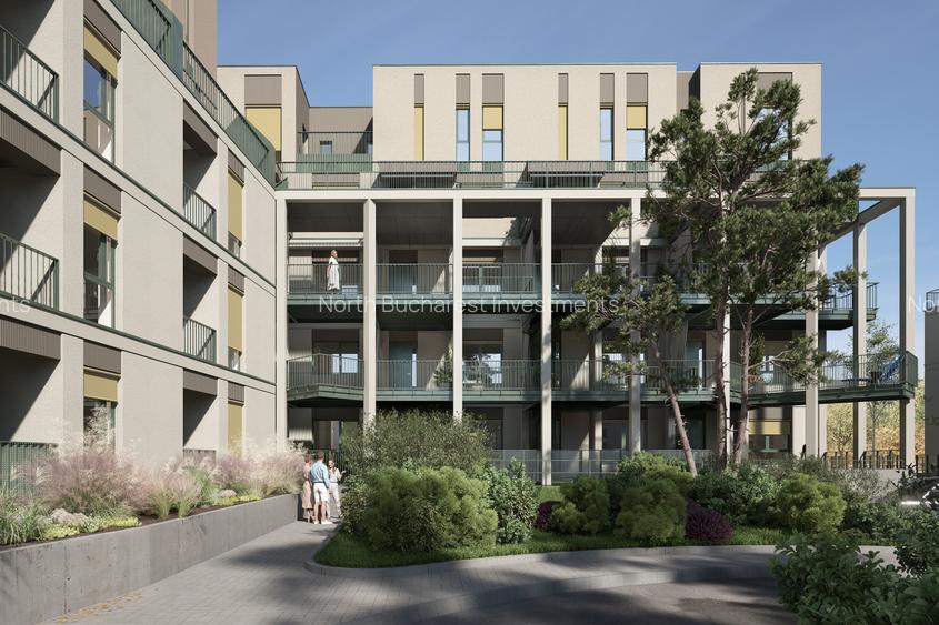 APARTAMENT 2 CAMERE - TERASA 43MP - PIPERA - COMISION 0% - 10