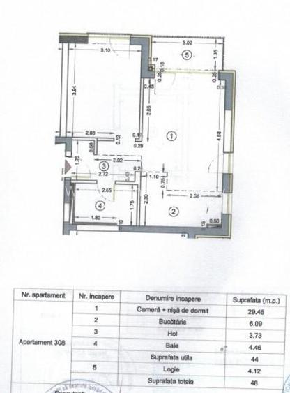 Apartament 2 camere Kasper Coresi - 5
