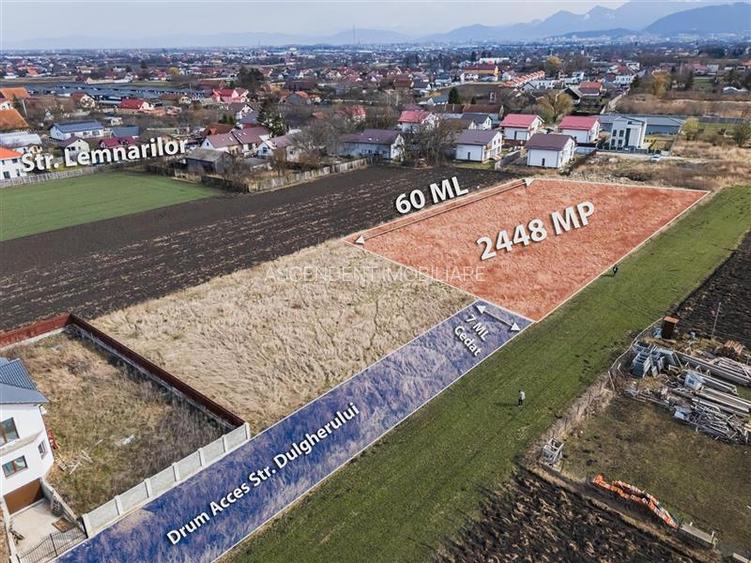 2.082 mp teren intravilan Stupini, zona de case, utilitati in apropiere, 40 euro - 5