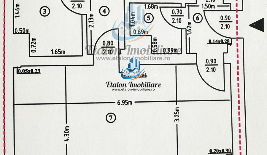 Apartament 3 camere, 2 bai, bloc anul 2003, Calea Romanului - 7