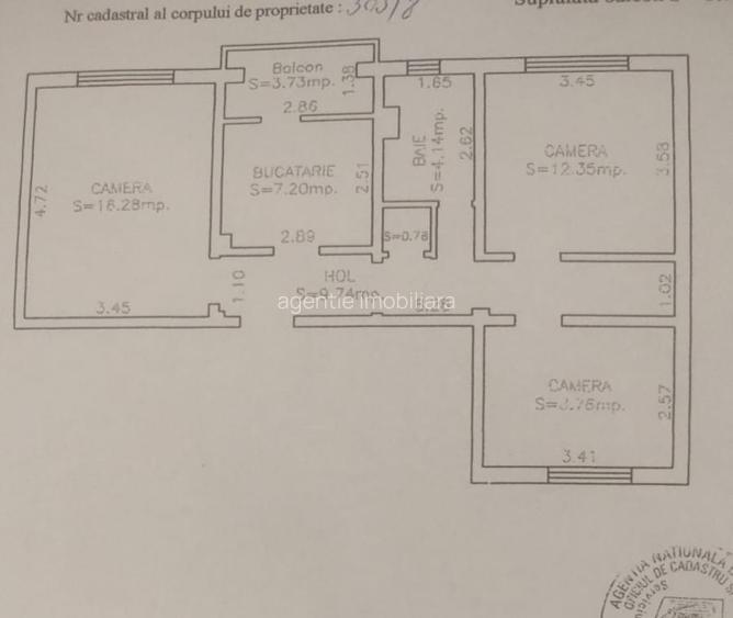 Inel 1-   Soveja apartament 3 camere - 4