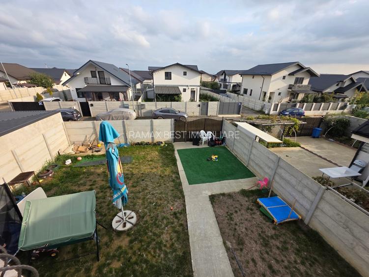 Pantelimon, str. Hotarului, vila P+E+M, constructie 2022, centrala, - 17