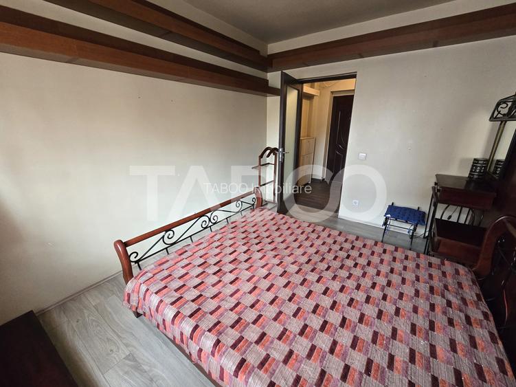 Apartament 2 camere etaj 3 mobilat utilat parcare lift Terezian Sibiu - 5