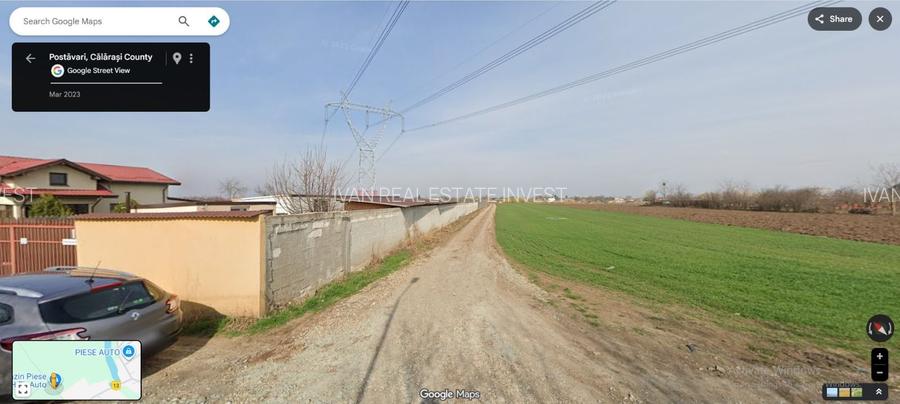 Teren 500 mp de vanzare, Frumusani - Postavari, acces rapid A0 si DNCB - 5