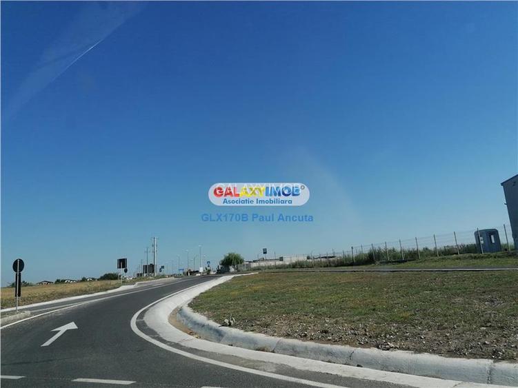 Teren  Chitila Buftea  DN7 la  Noda Autostrada A0  Industrial 65000 mp - 2