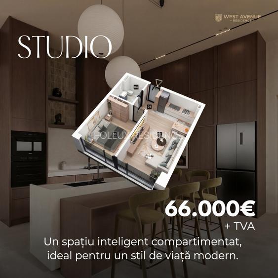 Studio 44 mp | parc privat 6000 mp | complex premium - 7