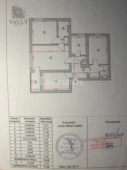 Apartament 4 camere - 3 minute metrou Nicolae Grigorescu - 1