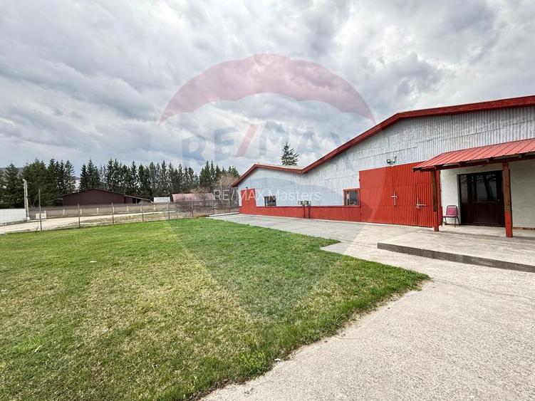 Hală industrială cu birouri si teren Gura Humorului - 21