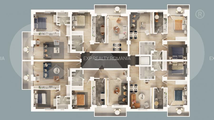 Apartament 3 camere in Mioveni | Bloc Nou 2026 - 6
