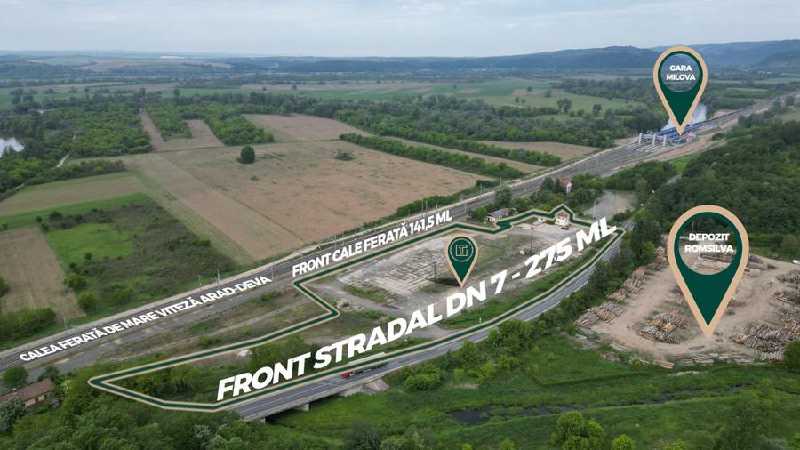 Platformă industrială cu acces strategic la DN7,oportunitate excelenta