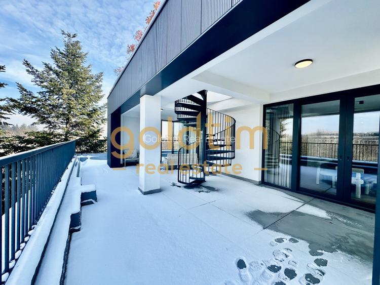 Penthouse spectaculos Iancu Nicolae–155 mp,terasă panoramică 194 mp, design unic - 12