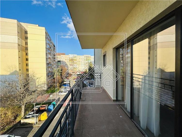 Apartament de inchiriat - 116 mp, 2 balcoane, parcare subterana - 20