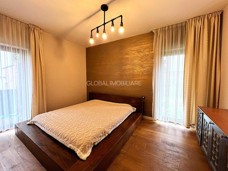 Apartament exclusivist, 92 mp, 2 niveluri, Curte 300mp , Piscina Gruia - 17