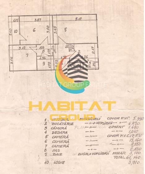 Apartament 3 camere decomandat- Secuilor - 15