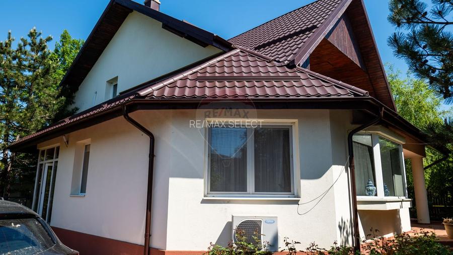 Saftica - vanzare vilă 5 camere complet mobilata, curte+gradina, DN1 - 26