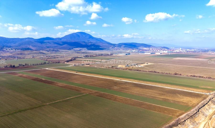 Teren extravilan arabil 19239mp Vulcan spre Codlea - 7