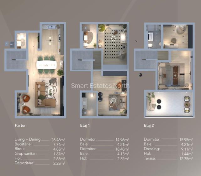 Vila moderna 4 Camere in Complex Rezidential Bdul Pipera - 2