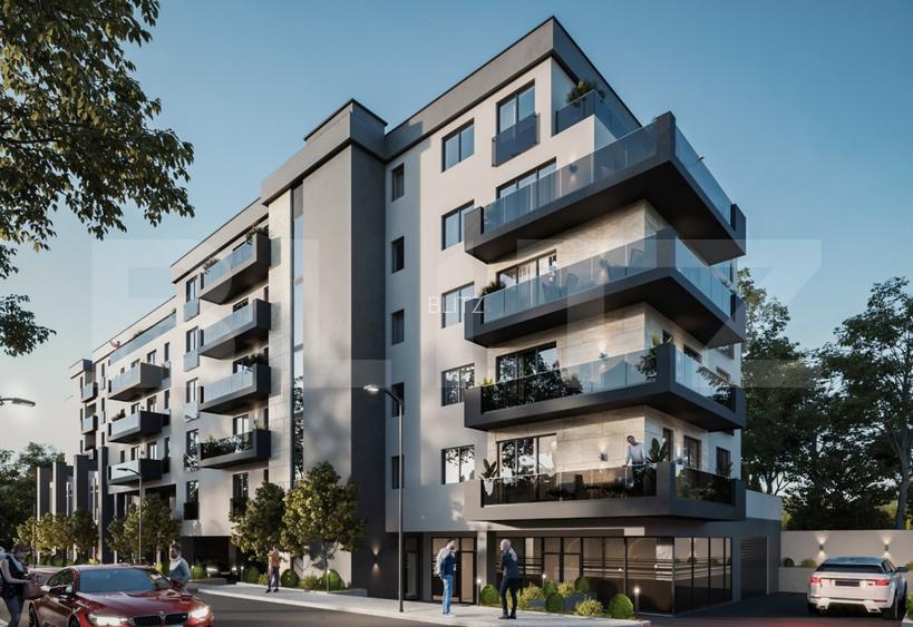 Apartament cu o camera, 42 mp, semifinisat, zona Iulius Mall - 3