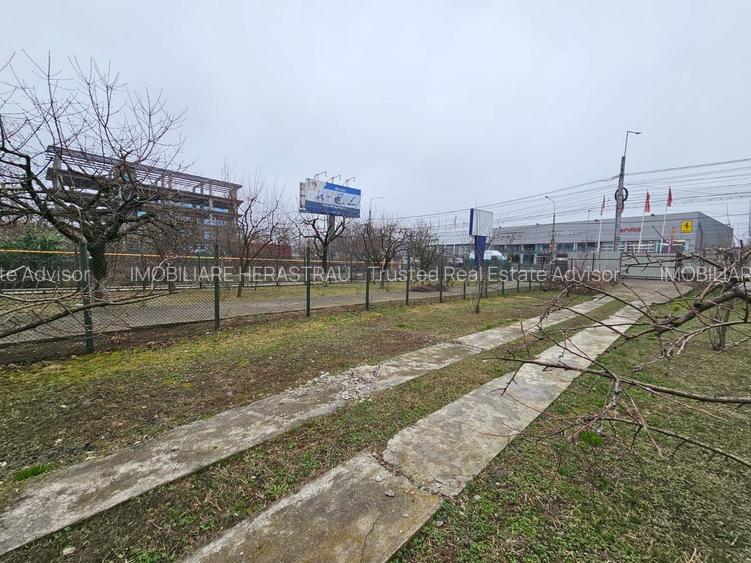 Teren 2500 mp OTOPENI | cu deschidere 21 m la DN1 | vis-a-vis de Ferrari - 2