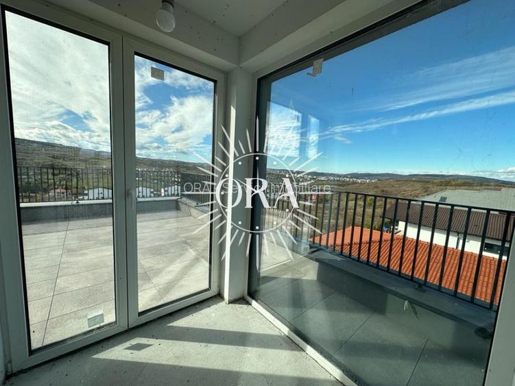 CASA- DUPLEX DE VANZARE IN BORHANCI - CU PRIVELISTE - SEMIFINISAT - 224 MP UTILI - 12