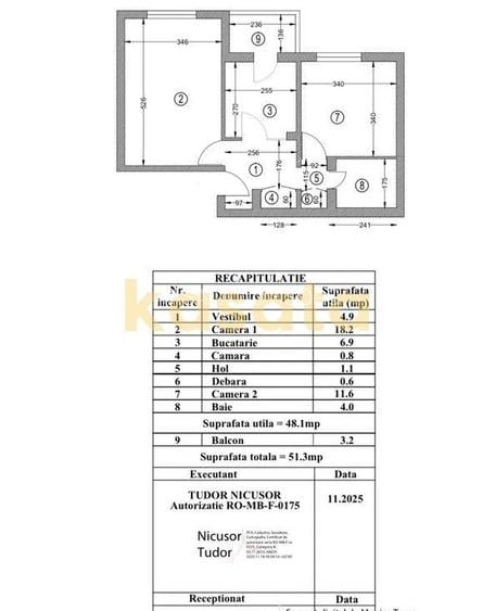 Vand 2 camere Baneasa - 7