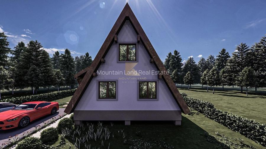 Casa noua in faza de proiect | A-frame | ideala investitie | Rasnov - 8