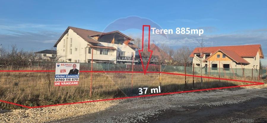 Ghimbav | 885 mp | Lot complet: utilități + PUD | View Postăvaru - 6