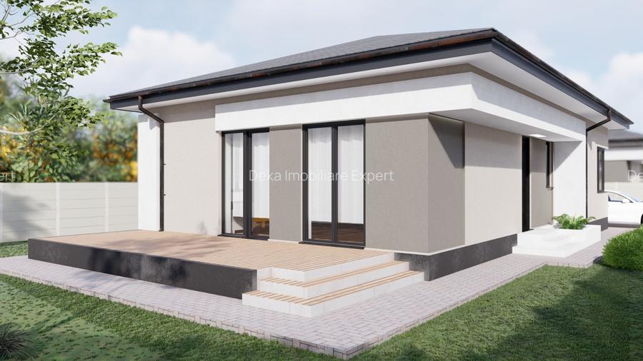 OFERTA Vile individuale parter, 4 camere, teren 410 mp, 125.000 EURO- Clinceni! - 3