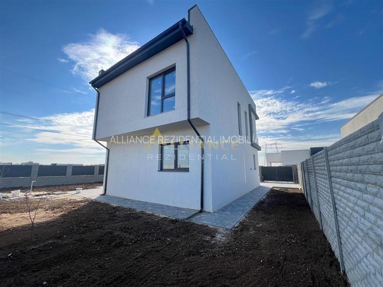 Vila moderna - P+1E- 3 dormitoare - 115 mp utili - teren 364 mp - 7