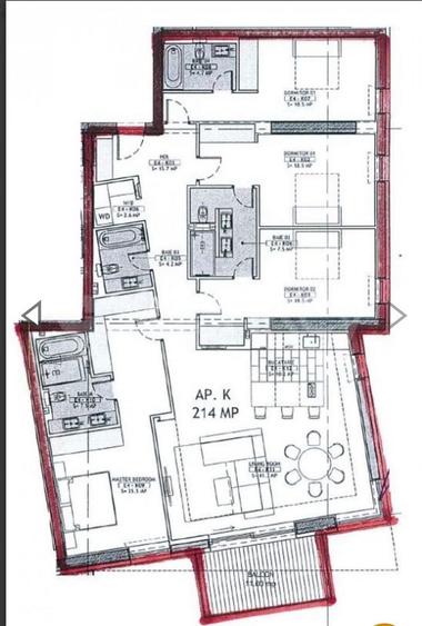 Vedere lac | Apartament premium 5 camere | Floreasca | 4 bai | 2 loc. de parcare - 13