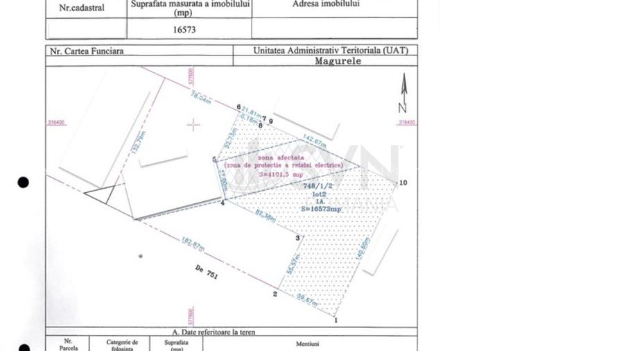 REL4001048 Teren Magurele - 16573 mp - Acces Dublu - Proximitate A0 - 6