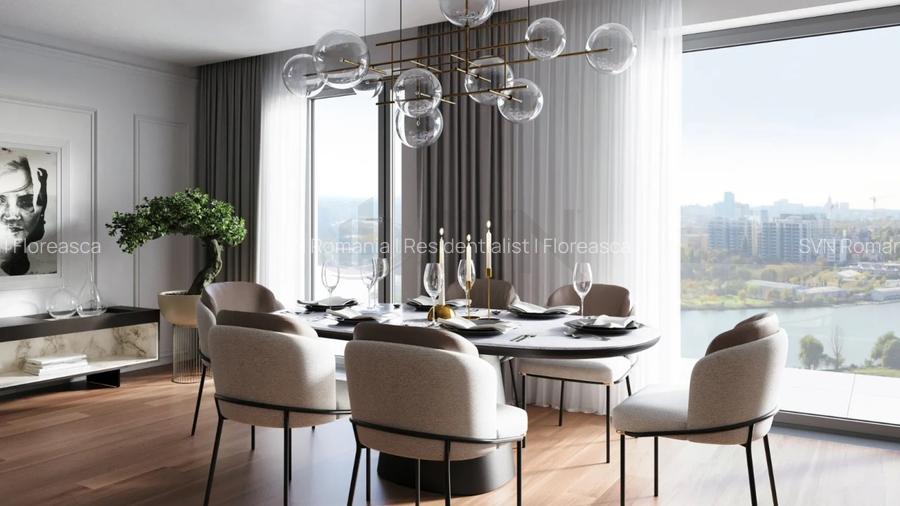 REA1021281 Barbu Vacarescu - Apartament cu 3 camere in complex rezidential - 3