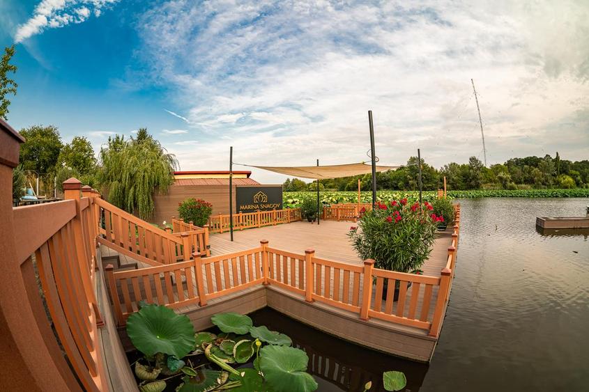 Ansamblu finalizat de vile la Snagov- deschidere spre lac, ponton privat, - 4