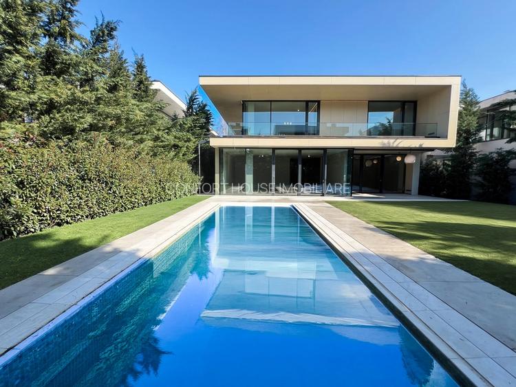 Vila cu arhitectura moderna, sistem Smart Home, piscina, IANCU NICOLAE - 2