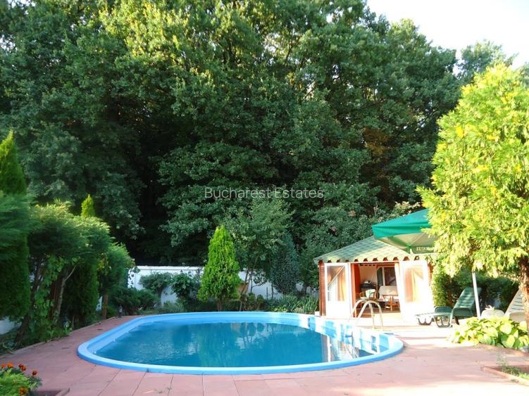 Vila piscina superba gradina matura cu iesire directa la padure - 6