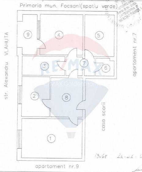 Apartament cu 3 camere str. Alexandru Vlahuta - 10