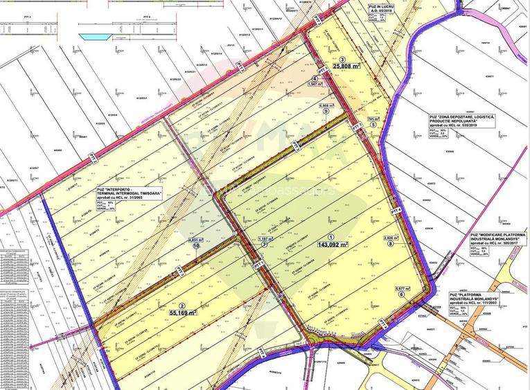 Teren industrial PUZ aprobat | Calea Șagului, km 8+950 | Timișoara - 5