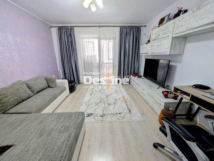 Apartament 2 camere decomandat 59 mp mobilat utilat geam la baie loc de parcare - 2