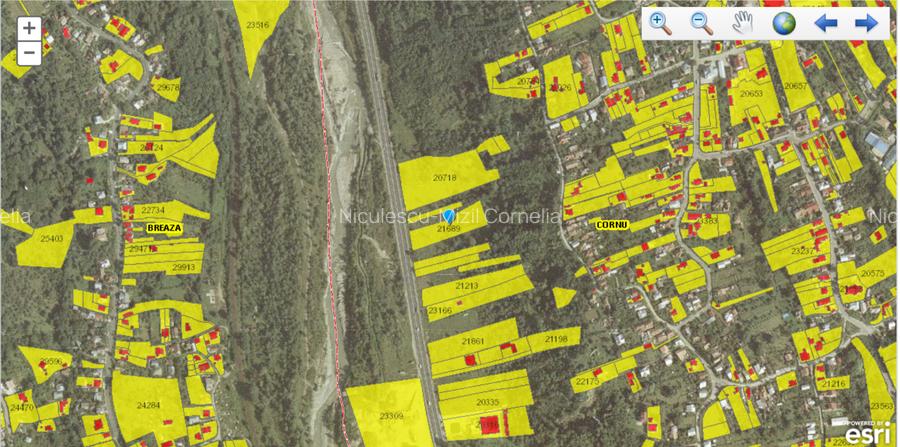 VAND TEREN INTRAVILAN  DN 1  CU PROIECT PENSIUNE  - 3