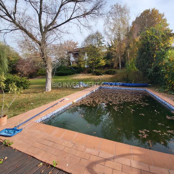 Vila lac snagov in cea mai buna portiune a lacului, ponton, garaj barca, piscina - 36