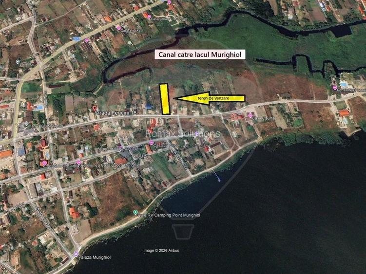 Teren  pensiune de vanzare  Delta Dunării  Murighiol Tulcea - 2