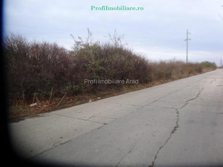 Teren construibil 3.500 mp cu acces din sosea spre Retim fost Polaris Arad - 9
