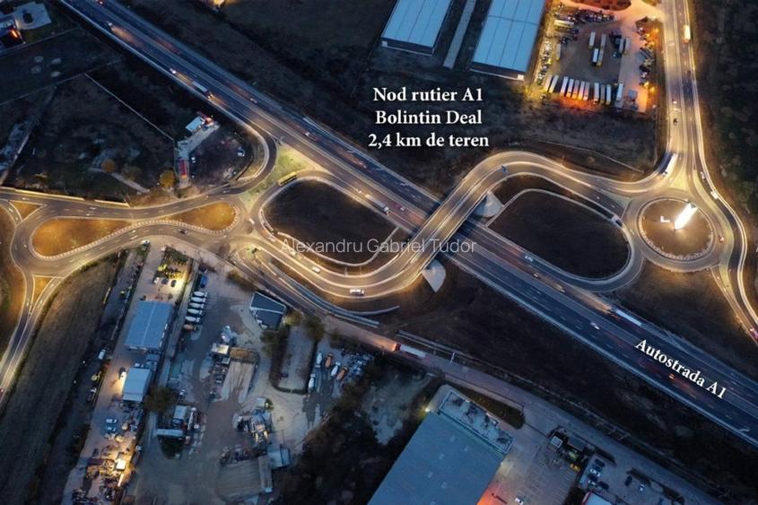 Teren intravilan construibil Bolintin Deal 5000 mp – dublă deschidere - 4