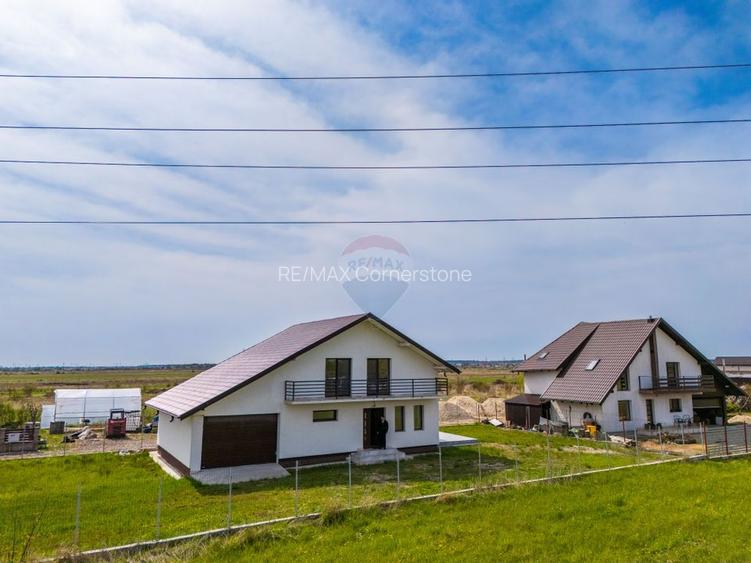 Casă nouă P+M, 160 mp utili | 1.000 mp teren | Bradu – 10 min Pitești - 23