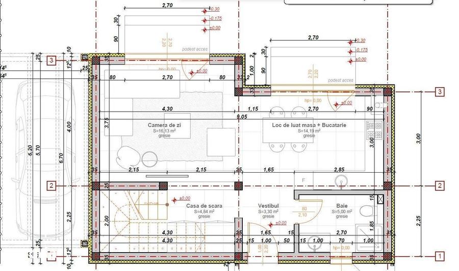 Duplex despartit prin carport - Dumbravita- zona centrala - 9