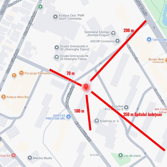 Apartament 2 camere, mobilat. Flămânda - Tomis 1 (școală, grădiniță, parc) - 16