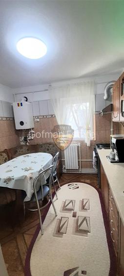 4 camere decomandate etaj 1, CET, zugravit recent, gaze, balcon, pod, 67.10mp - 17