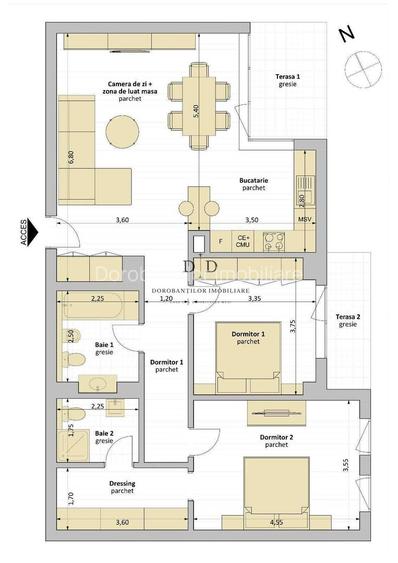 Vânzare apartament 3 camere | Garaj subteran | Iulius Mall/FSEGA - 1