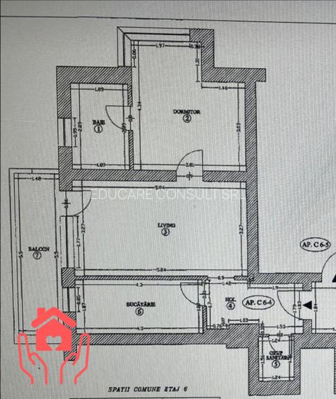 PRIVIGHETORILOR (ZOO)-2 camere, 2 bai, balcon cu vedere deschisa, parcare, LIBER - 13